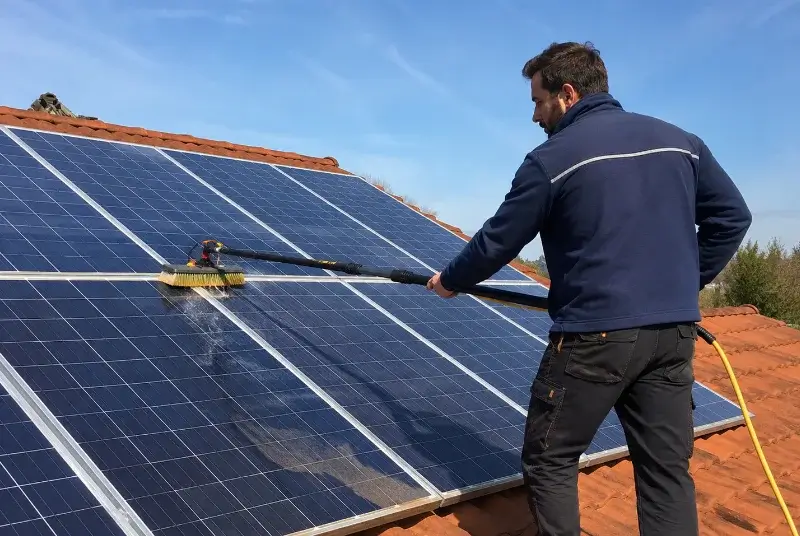 Nettoyage et entretien de panneaux solaires à Cesson-Sévigné